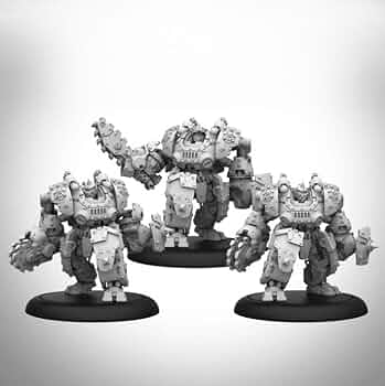 Warmachine のフィギュアセット　メインはhordes Amazon.com: Warmachine: Khador - Man-O-War Wrecking Crew